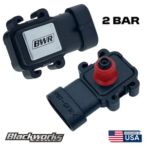 Blackworks Racing 2 Bar Map Sensor For GM LS1 LS2 LS3 LS7 LSX Chevy Engines - Picture 1 of 5