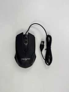 Periphio Standard Optical Mouse | Wired | USB A | NEW IN BOX | NEVER USED - Picture 1 of 2