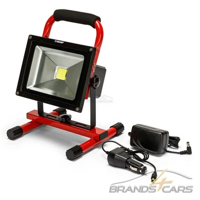 VELAMP CYCLOP AKKU BAUSTRAHLER LED COB 20W STRAHLER FLUTER SCHEINWERFER 51504166 - Bild 1 von 2