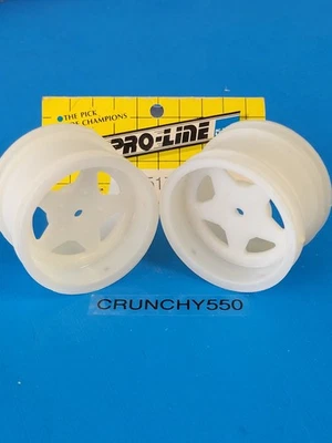 Pro-line 2517 Rear Wheels Tamiya FOX Falcon Wild One Nylon RC Part - Image 1 of 4