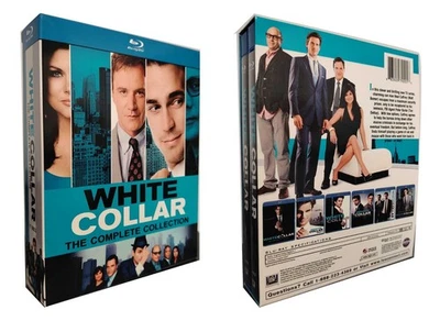 White Collar: The Complete Series, Seasons 1-6 (Blu-Ray, 11-Disc, Box-Set) Foto 1 de 4