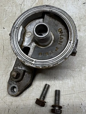 Allis Chalmers 620 Powermax Tractor Onan CCKB 19.5 HP Oil Filter Mount - Image 1 of 4