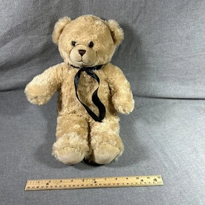Build A Bear BABW Tan Classic Teddy Bear Plush Stuffed Animal W/ribbon - Picture 1 of 8