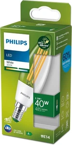 575253 PHILIPS DimmableLED B35 E14 2700K LED Filament Clear CANDLE - Picture 1 of 1