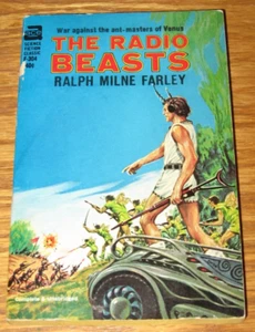 Ralph Milne Farley THE RADIO BEASTS vtg ACE pb Myles Cabot - Picture 1 of 3