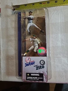 McFarlane Sportspicks 3" 2 Pack Mini Derek Jeter Barry Zito A’s Yankees Box 219 - Picture 1 of 8