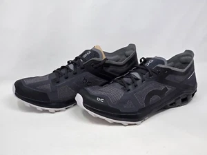 On Cloudventure Peak 3 Women's Size 9 Black Glacier Trail Shoes 3WD10760777 NBY - Picture 1 of 9