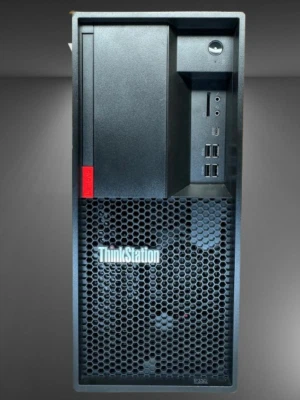 Lenovo ThinkStation P330 Tower i7-9700 16GB RAM 512GB SSD 1TB HDD nVidia P2200 - Image 1 of 2