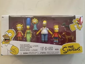 The Simpsons - Family Multi-Pack by Jakks Pacific NEW & SEALED SHIPS WORLDWIDE - Picture 1 of 4