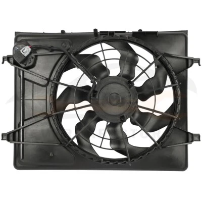 Conjunto de ventilador de refrigeración radiador eléctrico Hyundai Elantra 2007 2008 2009 2010 Foto 1 de 4