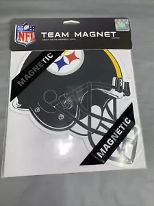 Casco magnético del equipo Pittsburgh Steelers 8x8" - Imagen 1 de 2