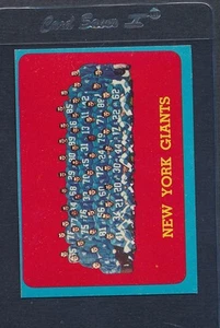 1963 Topps #060 New York Giants Team EX *44 - Bild 1 von 1