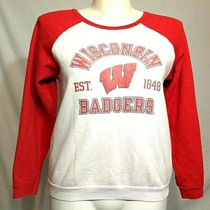 Wisconsin Badgers Pullover Sweatshirt Damen Gr. Medium Blau Eighty-Four 84 - Bild 1 von 4
