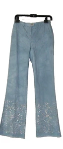 Chanel Runway Denim Jeans with Swarovski CC Strass Crystals Size FR 36 - Picture 1 of 8