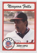 1989 Bill Pucko Niagara Falls Rapids Juan Lopez #26