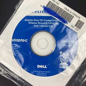 Adaptec Easy CD Creator 4.02d_D8 DirectCD 3.01d_D8 Dell 8.0 Software DP# 06C361 - Imagen 1 de 3