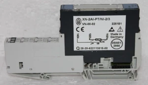 MOELLER XN-2AI-PT/NI-2/3 ANALOG INPUT MODULE 225181 - Picture 1 of 6