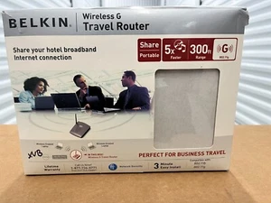 Belkin F5D7233 Wireless G Wi-Fi Travel Router - Picture 1 of 13