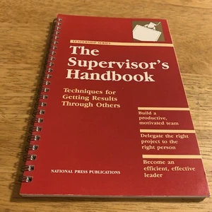 The Supervisor’s Handbook: Leadership Series (Paperback Spiral Book) - Picture 1 of 17