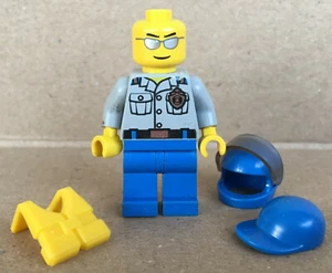 LEGO® Minifigura Policía Guardia Costera Rescatador Set 30225 60011 - cty0474 cty0406 - Imagen 1 de 2