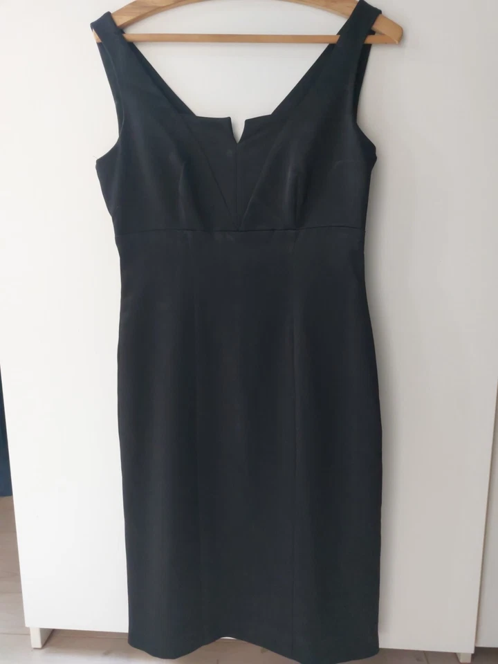 Kleid, Etuikleid, Farbe Schwarz sehr guter Zustand, Gr. 36, S - Bild 1 von 3