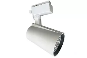Faretto Led Interno 40W Faro Binario Orientabile Soffitto Luce Calda Rotabile - Foto 1 di 5
