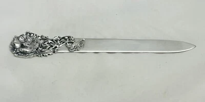 Abridor de cartas antigo Art Nouveau Hartford Philadelphia prata esterlina #2469 - Imagem 1 de 4