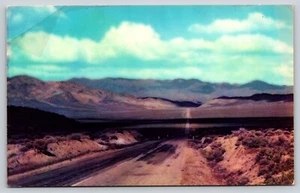 Postal A Scenic Nevada Highway, Desert Landscape - Nevada Photo Services - Imagen 1 de 2