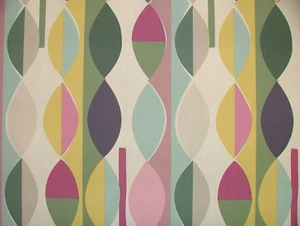 4 Metres Mabel Violet Cotton Fabric Curtain Upholstery Cushion Crafts - Picture 1 of 13