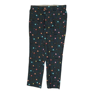 Pantalones Opposuits Pac-Man | Pantalones de traje con estampado negro vintage para hombre - Imagen 1 de 4