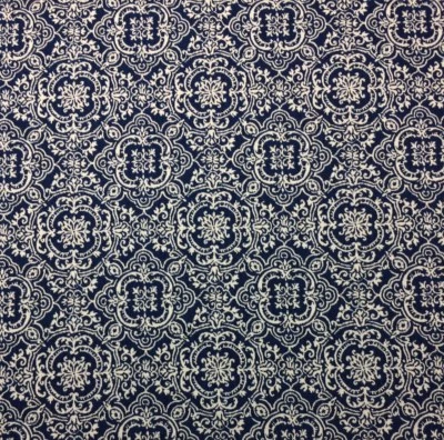 TELA MEDALLÓN PARASOL AZUL FLORENCIA DISEÑOS BALLARD 1,75 YARDAS 54"W Foto 1 de 4