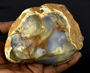 Natural 4982 Ct Turkish Bi-Color Chalcedony Untreated Gemstone Rough - Picture 1 of 10