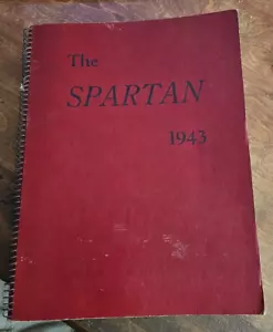 Sparta Senior High School Wisconsin 1943 The Spartan Yearbook Look for Family! - Picture 1 of 6
