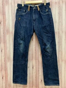 Neighborhood X Stussy Conspiracy Jeans Denim Pant Deep Mid Straight Size M - Picture 1 of 10