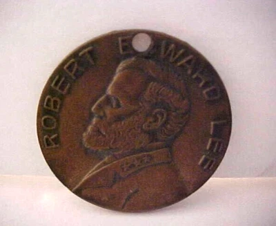 Vintage Robert E Lee Pres 1865-1870 Washington & Lee University VA Bronze Medal - Image 1 of 4