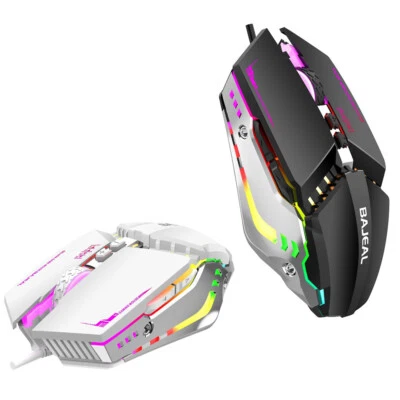 G7 Wired Gaming Mouse 7 Buttons 3600 DPI LED Optical USB Computer Wired Desktop - Image 1 of 4