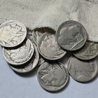 Buffalo Nickels 11 Coin Grab Bag 1913 - 1938 Us Coins Indian Head + 1 V Nickel