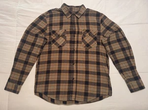 Seager Grit Co. Hemd Herren groß kariert Baumwolle Flanell Langarm Knopfleiste - Bild 1 von 11