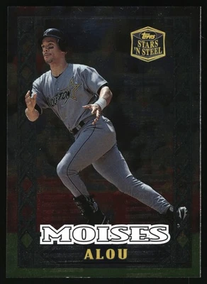 1998 Topps Stars 'n Steel - Moises Alou #31 - Image 1 of 2