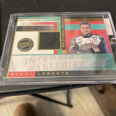 2001 Press Pass - Multi-Product Insert Hot Treads Bobby Labonte #HTD8-148 - Image 1 of 2