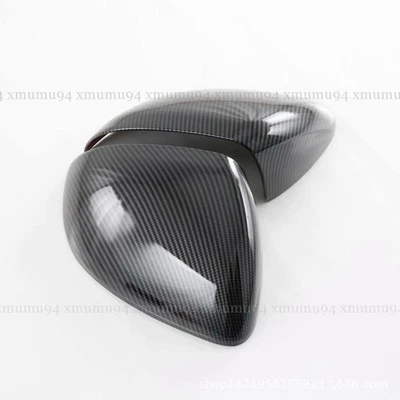 Carbon Fiber Mirror Cover Cap for Mercedes Benz E-class E53 E350 E450 2024-2026 Foto 1 de 4
