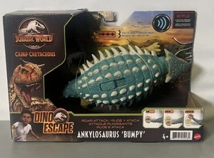 Jurassic World Camp Cretaceous Roar Attack Ankylosaurus Bumpy Actionfigur ~NEU - Bild 1 von 6