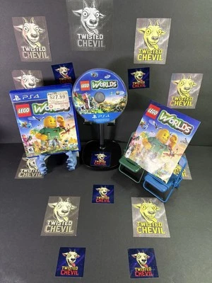 LEGO Worlds PS4 CIB Complete Tested Works Acceptable Condition - Image 1 of 4