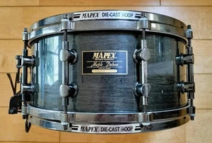 MAPEX Maple Deluxe 14" Snare Drum Cast Hoop Used from Japan VHTF - Picture 1 of 12