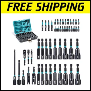 Comprehensive 54PCS Magnetic Driver Set for Easy Tool Changes - Portable Box - Picture 1 of 11