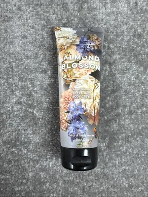 НОВЫЙ оригинальный крем для тела Bath and Body Works ALMOND BLOSSOM 8 унций СНЯТ С ПРОИЗВОДСТВА - Изображение 1 из 2