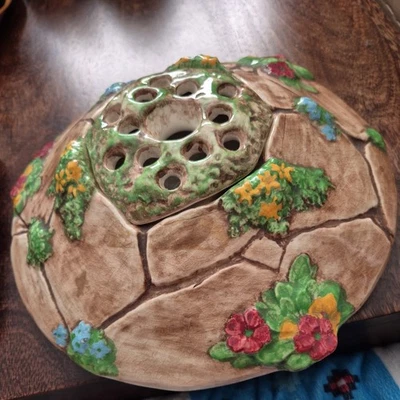 Vintage Falcon Ware Wishing Well Posy Vase T Lawrence of Longton Hand Painted - Image 1 of 4