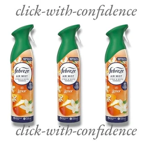 3 x Febreze Air Mist Citrus & White Verbena2 In 1 Fights Odour & Freshness 185ml - Picture 1 of 1