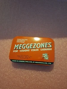 Vintage Meggezones tin old collectable tin - Picture 1 of 7