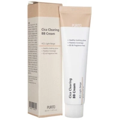 Purito Cica Clearing BB Cream in 21 Hellbeige - 30ml ABLAUF 26.06.